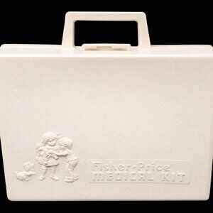 Vintage 1977 Fisher Price Complete Medical Kit #936